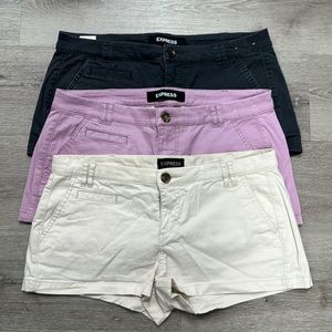 Women’s Express Shorts Lot Size 8